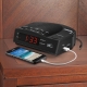 Conair™ Alarm Clock Radio with USB Charging Port Inset Image